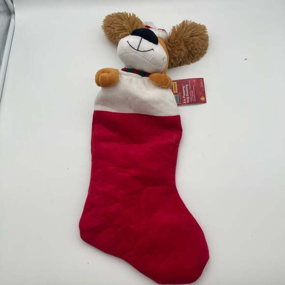 Home Accents Holiday Other - Home Accents Holiday Animated Singing and Ear-Flapping Plush Dog Christmas Stock